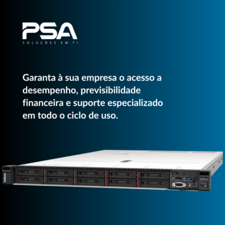 MENSALIDADE DE LOCAÇÃO DE SERVIDOR LENOVO SR630 V2 - CONTRATO 36 MESES