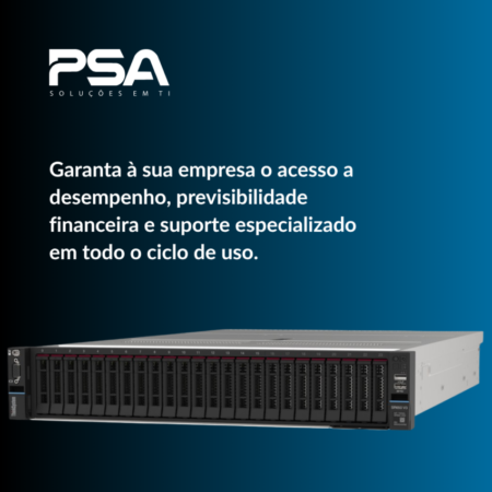MENSALIDADE DE LOCAÇÃO DE SERVIDOR LENOVO SR650 V3 - CONTRATO 36 MESES
