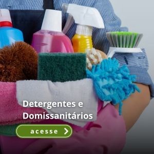 Detergentes e domissanitarios