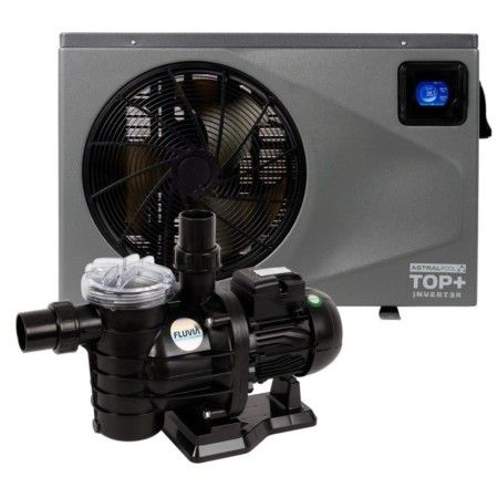Kit Trocador de Calor Top+ 7 + Motobomba Fluvià 1/3cv