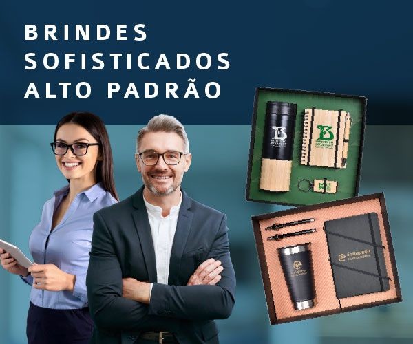 Dois Clientes Execultivos e Dois Kits de Brindes de Alto Padrão 