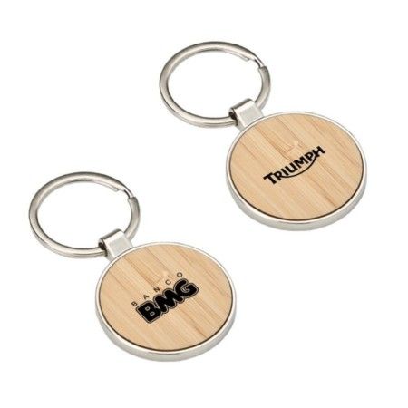 Chaveiro Metal Bambu