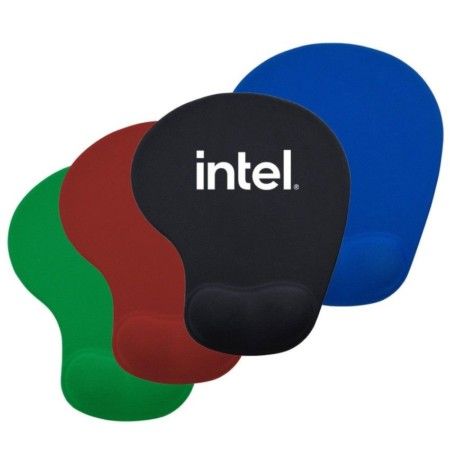 Mouse Pad Ergonômico com Almofada de Silicone