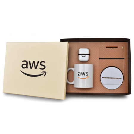 Kit Tecnologia Personalizado - Fone Bluetooth, Caneca e Luminaria de Mesa