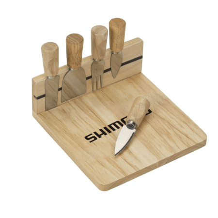 Kit Queijo Gourmet Bambu 6 Peças Personalizado