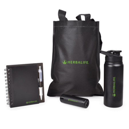 Kit Tecnologia Personalizado - Power Bank, bloco com Caneta, Squeeze e Sacola