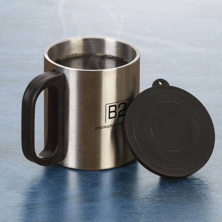 Mini Caneca de Metal 180 ml