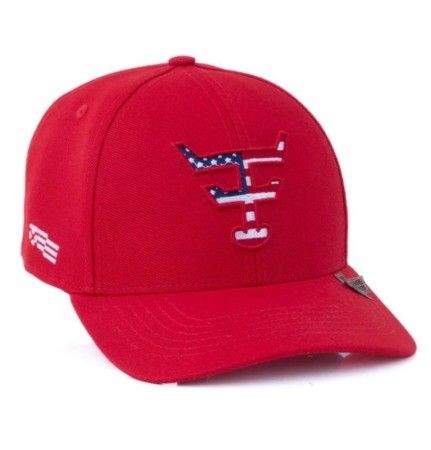 BONÉ TEXAS FARM - TF355 - VERMELHO