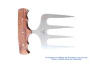 Garra Quatro Dentes Aço Inox 420 – Forja de Platina