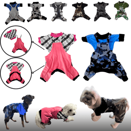 ROUPINHA PET MACACÃO MOLETOM (EMB LIVRE)