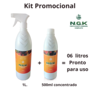 KIT Adubo Fertilizante Foliar NGK Frutas e Legumes