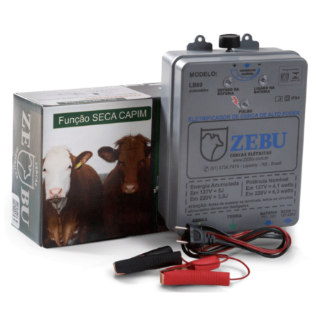 Aut /12V Eletrificador de Cerca ZEBU - LB80