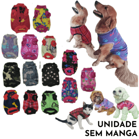ROUPINHA PET SOFT SEM MANGA N° 12 (EMB LIVRE)