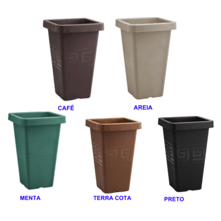 TACHO GREGO QUADRADO 29,5L 34,5X34,5X52,1 (EMB LIVRE)