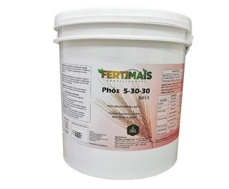 PHÓS 5.30.30-Fertilizante em Sais via Solo e Foliar com NITROGÊNIO, FÓSFORO e POTÁSSIO da FERTIMAIS