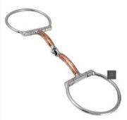 Freio Bridão Inox com Bocal de Bronze abridão para cavalo