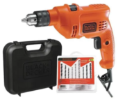 FURADEIRA ELETRICA COM IMPACTO 3/8 560W - TM500KB9B2 BLACK+DECKER