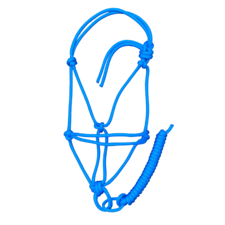 Cabresto 7 Nós Simples Azul Royal 8mm