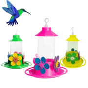 BEBEDOURO BEIJA FLOR LUXO COM POLEIRO 300ML (EMB LIVRE)