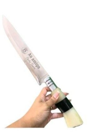 Faca Picanheira Cabo Misto Lisa