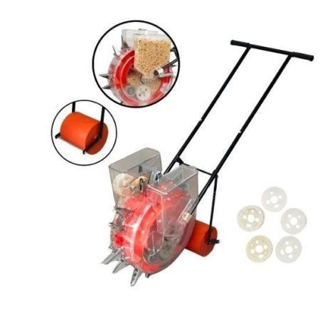 Semeadeira Manual de Disco com Rodas