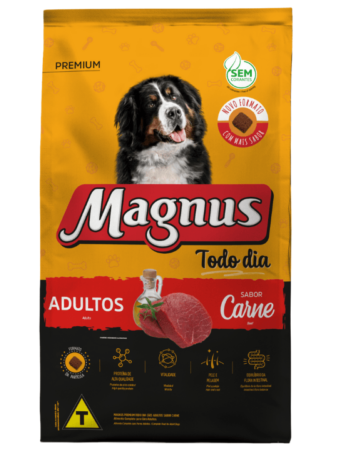 Magnus Premium Todo Dia Cães Adultos Sabor Carne