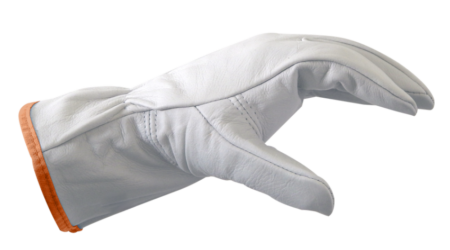 Luva de Vaqueta Modelo Petroleira Reforçada Tamanho 9 - Wurth - 089940227 - Unitário