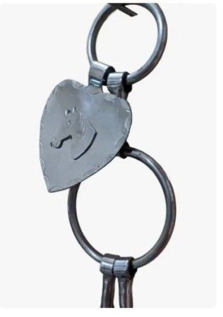 Peitoral Argolado Peiteira Inox C/ Coração