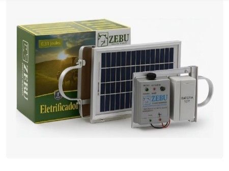 ZS20 BI ELETRIFICADOR SOLAR C/ BAT. INTEGRADA ZEBU