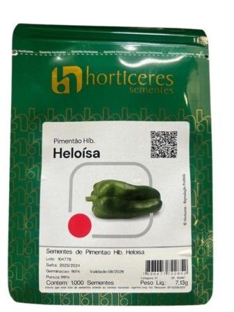 Pimentão Híbrido Heloísa 1.000 Sementes