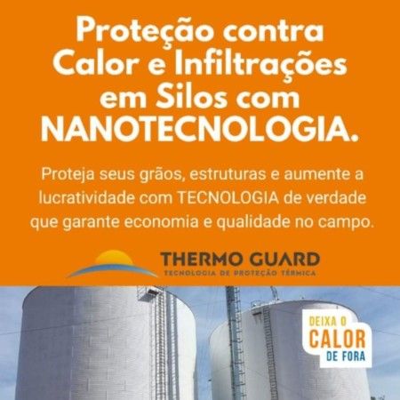 Proteção contra Calor e Infiltrações em Silos - Thermo Guard
