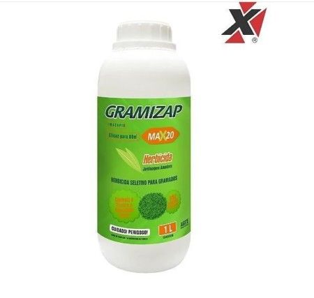 Gramizap Max 20 Imazapir Herbicida Seletivo para Gramado 1lt Citromax