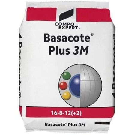 FERTILIZANTE LIBERAÇÃO CONTROLADA BASACOTE PLUS 16-08-12-3M 25KG