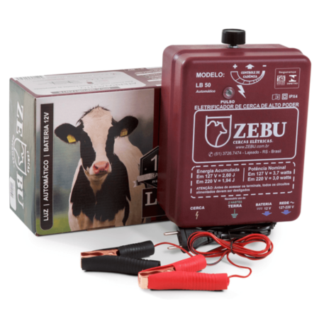 Aut /12V Eletrificador de Cerca ZEBU - LB50