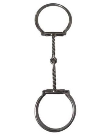 Freio Bridão embocadura para Cavalos Equinos Muares em Inox D Articulado