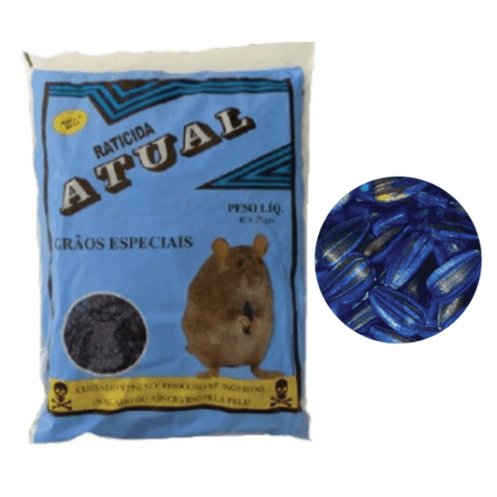 RATICIDA ATUAL GIRASSOL  25G (EMB 40)