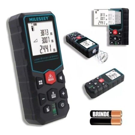 Trena Lazer Digital De Alta Precisão Profissional X5 40m