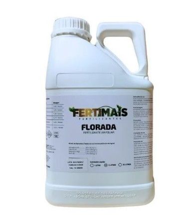 FLORADA Fertilizante Líquido Foliar com CALCIO+BORO+MAGNESIO+NITROGÊNIO da FERTIMAIS
