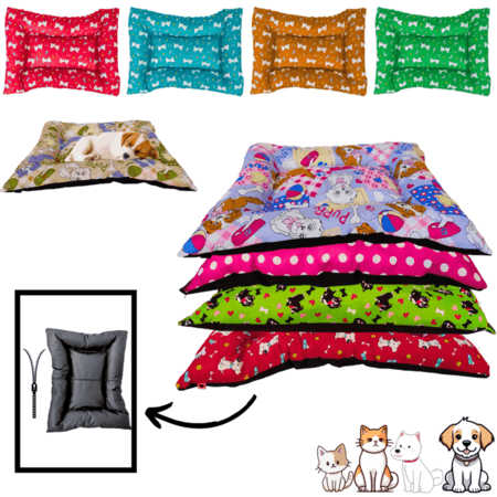 COLCHONETE ALMOFADA COM ZÍPER PET 70X90 (EMB LIVRE)