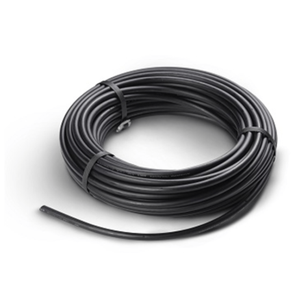"Mangueira de Poliet. Preta 7/16"" C/ 25M ZEBU - MDP000100-7"