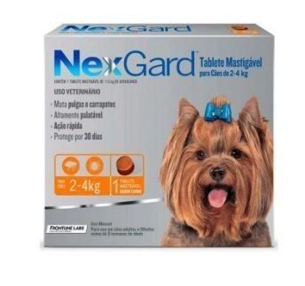Antipulgas e Carrapatos Nexgard para Cães