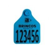 BRINCO BOVINO G AZUL - Brincos Manejo