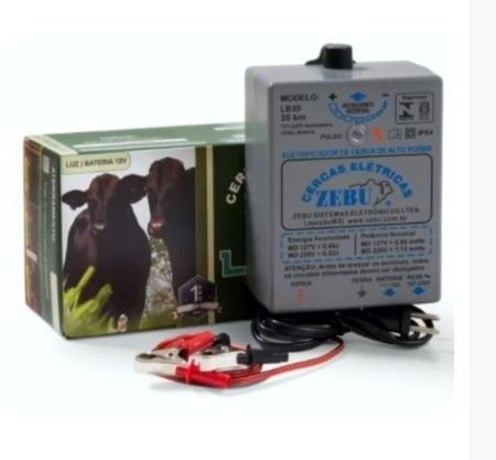 LB80 AUT/12V ELETRIFICADOR DE CERCA ZEBU