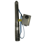 Kit Solar Para Mini Poço Artesiano (Bomba Ruggi +Drive) 3SC3.5-80-72V-600W