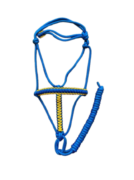 Cabresto 7 Nós Azul com Detalhe Amarelo (8mm)