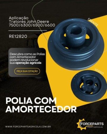 POLIA COM AMORTECEDOR RE12820