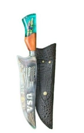 Faca Picanheira USA Inox Vazada