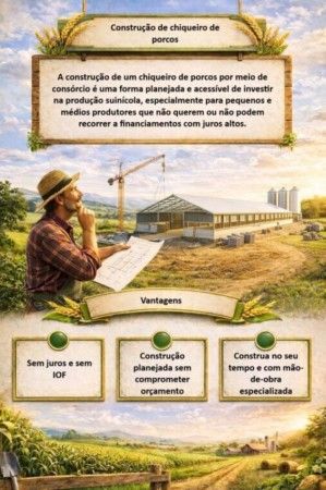 CRÉDITO PARA CONSTRUÇÃO DE CHIQUEIRO