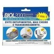 Biol 2000 Com 4 Saches Limpa Desentope Ralo Canos Pia Fossa Start