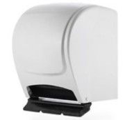 Dispenser Branco Alavanca p/ Papel Toalha Bobina de Até 200 m - Plestin